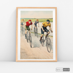 Cargar imagen en el visor de la galería, Cuadro Arte Vintage Bikes