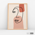 Cargar imagen en el visor de la galería, Cuadro Rostros Abstractos Cleo