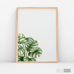 Cargar imagen en el visor de la galería, Cuadro Botánico GALATHEA