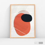 Cargar imagen en el visor de la galería, Cuadro Abstracto Nórdico Trazos Uno