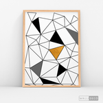 Cargar imagen en el visor de la galería, Cuadro Abstracto Prisma Pirámide