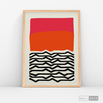 Cargar imagen en el visor de la galería, Cuadro Abstracto Rojo