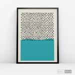 Cargar imagen en el visor de la galería, Cuadro Abstracto Azul