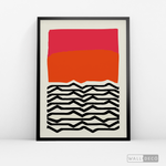 Cargar imagen en el visor de la galería, Cuadro Abstracto Rojo