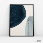 Cargar imagen en el visor de la galería, Cuadro Abstracto Serenidad en Azul