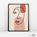 Cargar imagen en el visor de la galería, Cuadro Rostros Abstractos Cleo