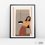 Cargar imagen en el visor de la galería, Cuadro Mulata La Mantilla