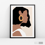 Cargar imagen en el visor de la galería, Cuadro Mulata Mujer Divina