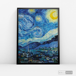 Cargar imagen en el visor de la galería, Cuadro Arte Noche estrellada Van Gogh (B)