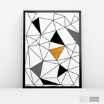 Cargar imagen en el visor de la galería, Cuadro Abstracto Prisma Pirámide