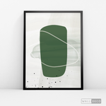 Cargar imagen en el visor de la galería, Cuadro Abstracto Nórdico Trazos Tres