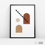 Cargar imagen en el visor de la galería, Cuadro Abstracto Escalera