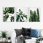 Cargar imagen en el visor de la galería, Tríptico Tropical - WalldecóStore