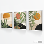 Cargar imagen en el visor de la galería, Tríptico Verano Tropical