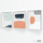 Cargar imagen en el visor de la galería, Tríptico Abstracto Conexión