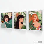 Cargar imagen en el visor de la galería, Tríptico Mujeres Diversas