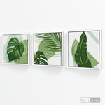 Cargar imagen en el visor de la galería, Tríptico Botánico Tropical