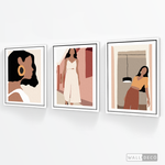 Cargar imagen en el visor de la galería, Tríptico Mulata