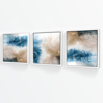 Cargar imagen en el visor de la galería, Tríptico Minimalista Tierra y Agua (Set x 3)
