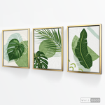 Cargar imagen en el visor de la galería, Tríptico Botánico Tropical