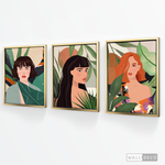 Cargar imagen en el visor de la galería, Tríptico Mujeres Diversas