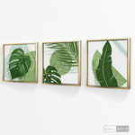 Cargar imagen en el visor de la galería, Tríptico Botánico Tropical