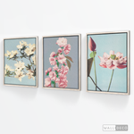 Cargar imagen en el visor de la galería, Tríptico Botánico Flores