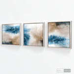 Cargar imagen en el visor de la galería, Tríptico Minimalista Tierra y Agua (Set x 3)