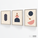 Cargar imagen en el visor de la galería, Tríptico Abstracto Armonía