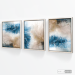 Cargar imagen en el visor de la galería, Tríptico Minimalista Tierra y Agua (Set x 3)