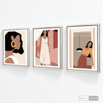 Cargar imagen en el visor de la galería, Tríptico Mulata