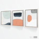 Cargar imagen en el visor de la galería, Tríptico Abstracto Conexión