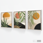 Cargar imagen en el visor de la galería, Tríptico Verano Tropical