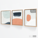 Cargar imagen en el visor de la galería, Tríptico Abstracto Conexión