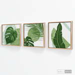 Cargar imagen en el visor de la galería, Tríptico Botánico Tropical