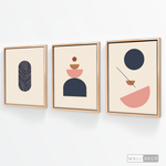 Cargar imagen en el visor de la galería, Tríptico Abstracto Armonía