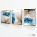 Cargar imagen en el visor de la galería, Tríptico Minimalista Tierra y Agua (Set x 3)