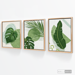 Cargar imagen en el visor de la galería, Tríptico Botánico Tropical