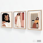 Cargar imagen en el visor de la galería, Tríptico Mulata