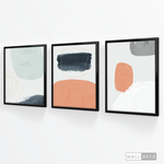 Cargar imagen en el visor de la galería, Tríptico Abstracto Conexión