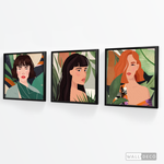 Cargar imagen en el visor de la galería, Tríptico Mujeres Diversas