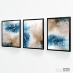 Cargar imagen en el visor de la galería, Tríptico Minimalista Tierra y Agua (Set x 3)