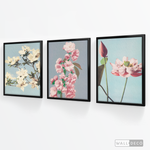 Cargar imagen en el visor de la galería, Tríptico Botánico Flores