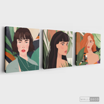 Cargar imagen en el visor de la galería, Tríptico Mujeres Diversas