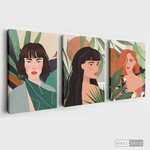 Cargar imagen en el visor de la galería, Tríptico Mujeres Diversas