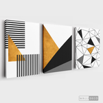 Cargar imagen en el visor de la galería, Tríptico Abstracto Prisma