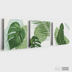 Cargar imagen en el visor de la galería, Tríptico Botánico Tropical