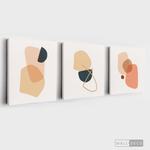 Cargar imagen en el visor de la galería, Tríptico Abstracto Nórdico Nude (Set x 3)