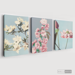 Cargar imagen en el visor de la galería, Tríptico Botánico Flores