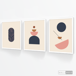 Cargar imagen en el visor de la galería, Tríptico Abstracto Armonía